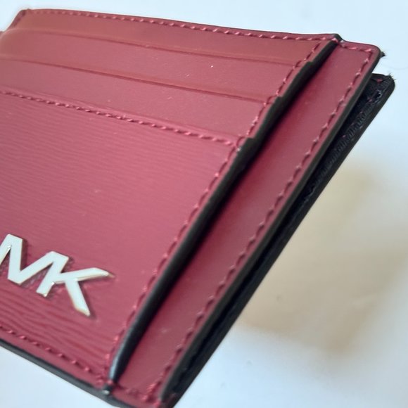 Michael Kors Hamilton XS MINI Satchel Crossbody Bag + Wallet Dark Cherry - Picture 5 of 7